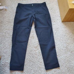 Lululemon Black Casual Business Semi Dress Men's Pants  Size 38" X 43"